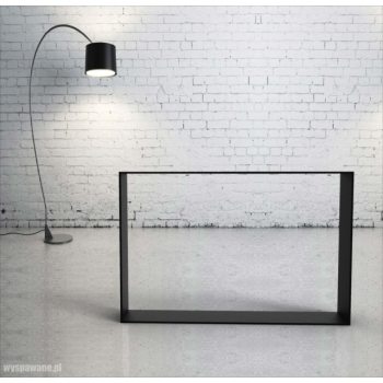 Nogi metalowe 60x40 PŁASKOWNIK 80x6mm